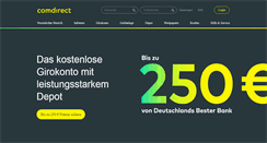 Desktop Screenshot of comdirect.de