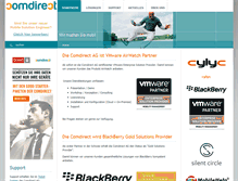 Tablet Screenshot of comdirect.ch